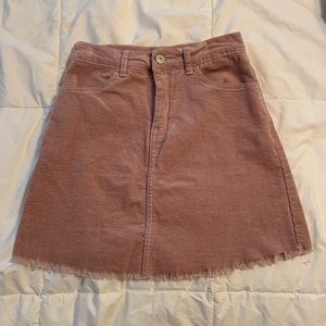 brandy melville corduroy skirt